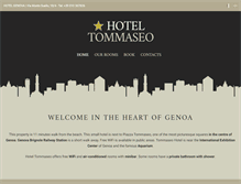 Tablet Screenshot of hoteltommaseo.it